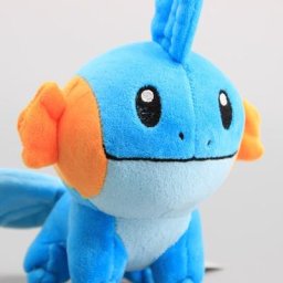 Jouets en peluche poisson bleu adorables poupées en peluche souples jouets mignons Anime 6 ""15 cm