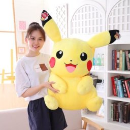 Jouets en peluche Pokemon Pikachu pour enfants grande taille beurre oreiller complet cadeau