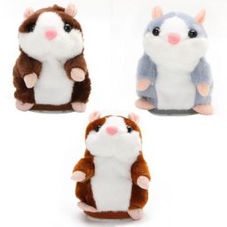 Peluche de Hamster et souris parlant pour enfants jouet éducatif mignon et parlant avec