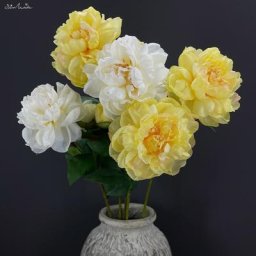 Fausses fleurs de pivoine Fenix SunMade décoration de table à manger accessoires de Noël fleur
