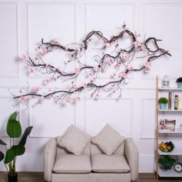 Guirxiété de Fleurs Artificielles Magnolia pour Arc de Mariage Décorations Murales Lierre Vigne