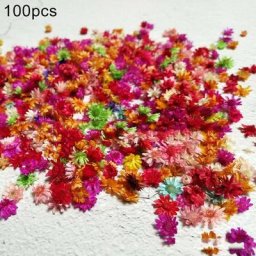 Têtes de Fleurs Artificielles vaccées Multicolores pour Couronne Guirxiété de Mariage Décoration