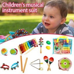Jeux de balle pour enfants de 3 à 5 ans ensemble d'instruments de musique de Percussion 14