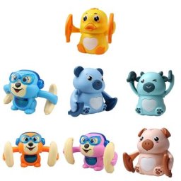 Lampe à Induction à commande vocale pour bébé jouet électrique mignon Robot à Induction Tumbling