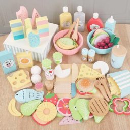 Ensemble de jeu de cuisine de simulation pour enfants jouets d'éducation précoce jouets de