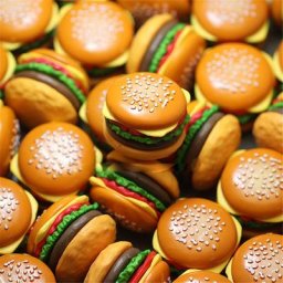 Mini hamburger alimentaire pour enfants jeu de simulation accessoire de beurre jouets de cuisine