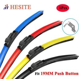 HESITE Wretraités-Bouton Poussoir Trempé pour Voiture 19mm Compatible avec BMW Buick BYD Cadgrad
