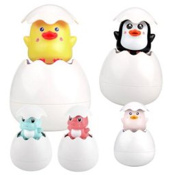 ZHEN DAN-Jouets de bain en forme de canard pour bébé pulvériser des fleurs arroser des crocs pour