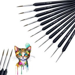 Lonely Finger-Ensemble d'art de peinture l'inventaire professionnel pinceaux tatifs pointes extra