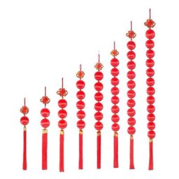 Guirlandes de lanternes rouges suspendues 517E décoration de fête de mariage de Festival de