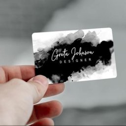 Cartes de Visite Personnalisées en Papier avec Impression Double Face en Couleur Bon Marché de