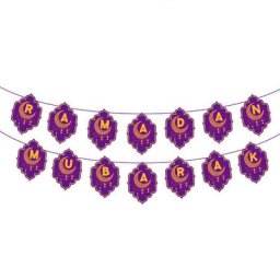 Bannière Décorative pour Ramadan Mubarak Fournitures de Convocation de ixIslamique Fournitures de