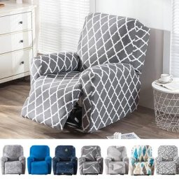 Housse de protection pour canapé inclinable antidérapante pour salon