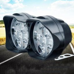 Lampe de sauna super lumineuse pour moto et voiture projecteurs 18 LED 40W 1PC