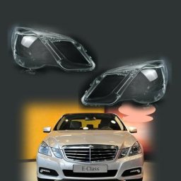 Lampe en verre pour lumière de sauna de voiture couvercle d'objectif de coque Mercedes-Benz Classe