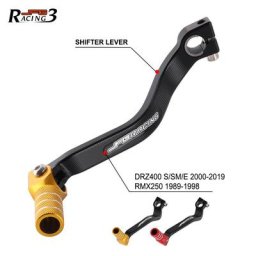 Levier de pédale de changement de vitesse pliant en aluminium CNC pour SUZUKI DRZ400 S/SM-E DRZ 400