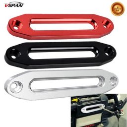 Treuil en aluminium de 10 pouces (254mm) pour Jeep ATV UTV Guide de câble outils de récupération