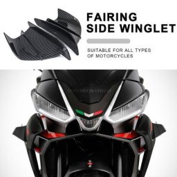 Kit d'aile aérodynamique de moto Winglet Spomicrophone pour Aprilia RSV4 X Tuono V4 660 usine