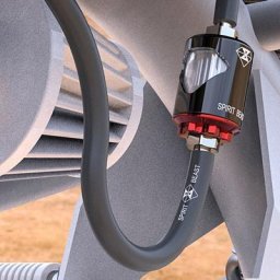 Tube de carburant en caoutchouc souple pour moto tuyau de livraison diesel doré ID 5mm OD 9mm