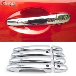 Garniture de poignée de porte chromée moulage de superposition pour Mazda 2 3 6 CX3 CX5 2013 2014