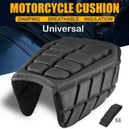 Juste de coussin de siège de moto universelle coussin de refroidissement coussin de décompression