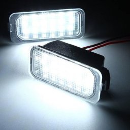 Lumière de plaque de planificateur pour Ford KUGA S MAX Mondeo MK4 MK5 MK2 Fiesta 2008-2019