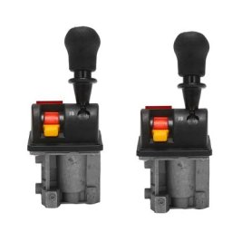 2X Proportional Control Valves With PTO Switch Dump Truck Tipper Hydraulic System Slow Down Air