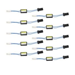 Résistance de charge T10/T15 W5W 194 10 pièces sans erreur câblage décodeur avertissement