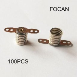 Douille de lampe l'inventaire avec bouchons à souder support d'ampoule E10 douille de lampe base