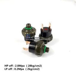 Universal R134a Binary High / Low Side Pressure Switch for A/C Air Conditioner System 9mm Thread