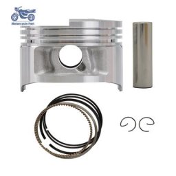 Kit de Piston et d'anneau de moteur de moto broches de 70.5mm 16mm surdimensionné 225 + 50 0.5 +