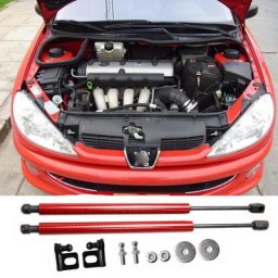 Tiges de Choc à Gaz Supports de Levage Amortisseurs Hydrauliques à Piston pour KIT 206 206CC GTi