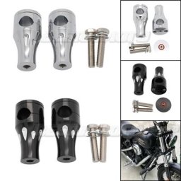Pince de colonne montante de guidon de moto 1 "" 25mm Honda GoldOO1100 1200 1500 1800 Suzuki