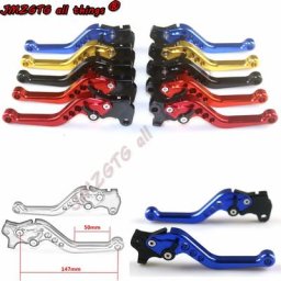 Levier de frein et d'embrayage réglable en aluminium CNC pour moto Bajaj Pulsar 180