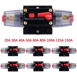 Disjoncteur universel à récupération automatique pour voiture et camion 20A 30A 40A 50A 60A 80A