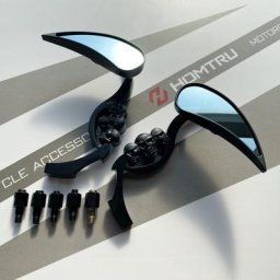Seton Skull TearDstressMirror Street dehors Cruiser Chopper btMoto Modules 10mm 8mm Nouveau