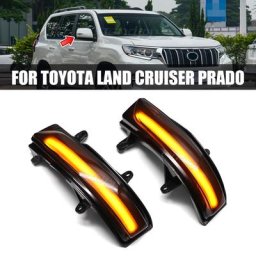 Toyota Land Cruiser LC200 FJ200 Prado FJ150 2010 – 2020 LED miroir latéral dynamique clignotant