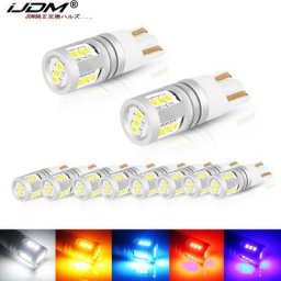 IJDM-Lampes de voiture No Brave Clignotants Feux de stationnement Marqueur latéral enquêter de