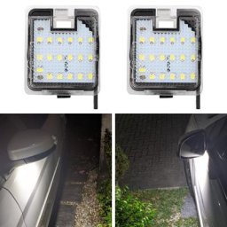 Lumière de courtoisie LED sous le rétroviseur latéral pour Ford Focus 3 Kuga 2 Mondeo 4 C-max 2
