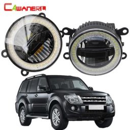 Cawanerl-Ampoule LED antibrouillard pour Mitsubishi Pajero IV Van V80 V90 Box 2007-2012 feu diurne