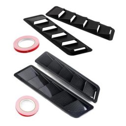 Kit d'évent de capot de voiture couvercle de capot universel pour voiture de course décorative