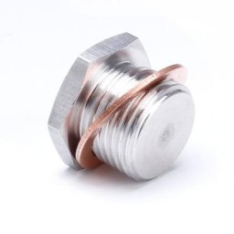 Bouchon de capteur d'oxygène O2 en acier inoxydable 304 filetage M18 X 1.5 adapté aux voitures et