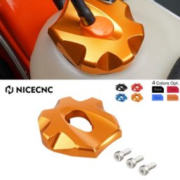 NiceCNC-Capuchon de carburant précieux couvercle de protection pour KTM 125 250 300 350 400