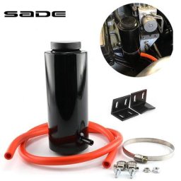 Réservoir universel de récupération d'huile en aluminium pour voiture liquide de refroidissement