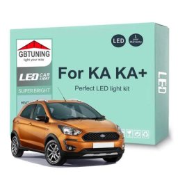 Kit d'ampoules LED intérieures pour Ford lampe de coffre de voiture breton Canbus KA + Plus MK1