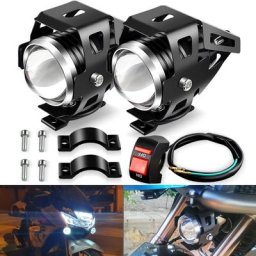 Feux de sauna moto lampe de sauna U5 projecteurs phare antibrouillard pour Suzuki ThomZ450 ThomZ