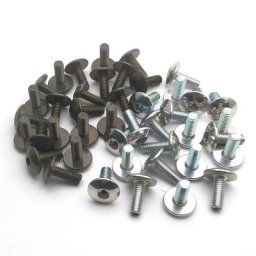 Vis à tête hexagonale intérieure M6 6mm M6X16 pour moto Scooter ATV couvercle en plastique 20