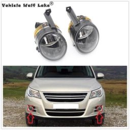 Phare antibrouillard halogène avant avec ampoules style de voiture VW Tiguan 2007 2008 2009