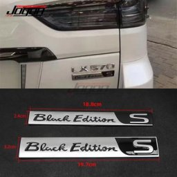 Badge autocollant ABS pour coffre arrière édition spéciale noire pour Lexus LX570 2008 – 2019 1