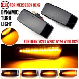 Lampe de voiture pour Mercedes Benz W201 190 W202 W124 W140 R129 SL-CLASS LED feux de position